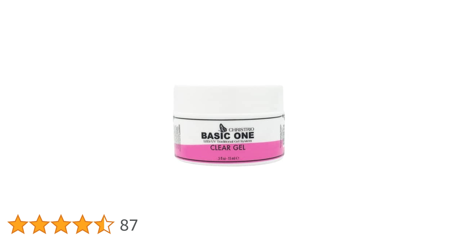 Amazon | CHRISTRIO クリアジェル 14.8ml | Christrio | ジェルネイル 通販