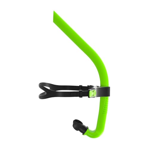 Image of Scuba Diving Snorkel Supplies Breathing Tube for Swimming Freediving Outdoor Green | Sporting Goods | Water Sports | Scuba & Snorkeling | Snorkels & Sets