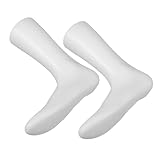 OHPHCALL 2個 脚模靴モデル レディース用 足形マネキン 靴下 アンクレットディスプレイに シンプルで実用的な靴変形防止モデル