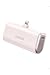 Anker Nano Power Bank (12W, Built-In Lightning Connector) (モバイルバッテリー 5000mAh 小型コンパクト)【MFi認証済/PowerIQ搭載/ライトニング端子一体型】 iPhone 14 / 13 / 12 シリーズ (ピンク)