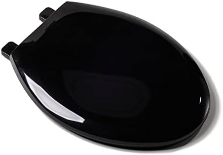 Comfort Seats C2200S90 EZ Close Deluxe Plastic Toilet Seat, Elongated, Black