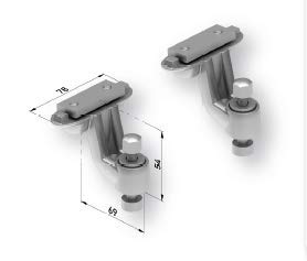 Regletas inferiores para toldo extensible de brazos blanco y perfiles de aluminio para terrazas 4