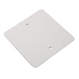 Compatibilidad estándar: compatible con placas de pared cuadradas ciegas tipo 120, lo que garantiza una fácil integración con las luminarias existentes, tapas para enchufes y tapas de enchufes de acero inoxidable