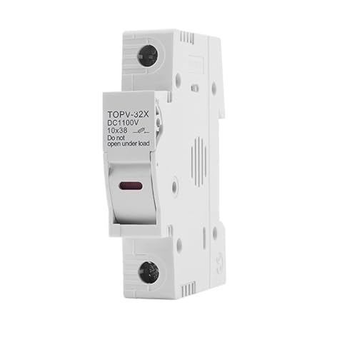 Base de fusible photovoltaïque 1100V avec LED pour protection de système DC 25A