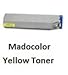 Produktbild Madocolor Toner Patrone passend für Oki C 7000/C 7200/C 7200DN/C 7200N/C /41304209, Farbe Yellow, ca 10000 Seiten bei 5% Deckung / / Kein Original aber 100% kompatibel / 24 Monate Garantie