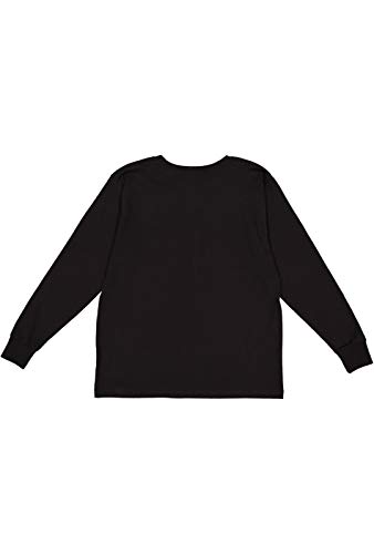 Image of LAT Youth 100% Cotton Jersey Crew Neck Long Sleeve Tee (6201)