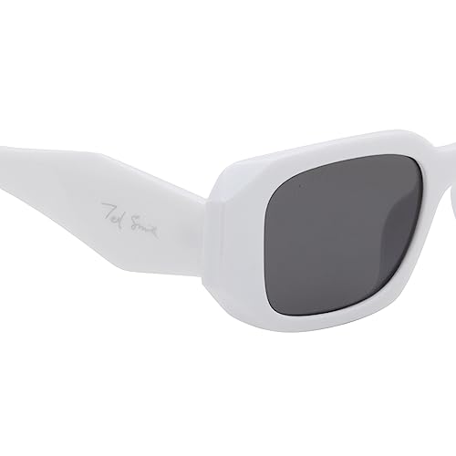 Image of Ted Smith Men's Women's UV Protection Acetate Square Sunglasses