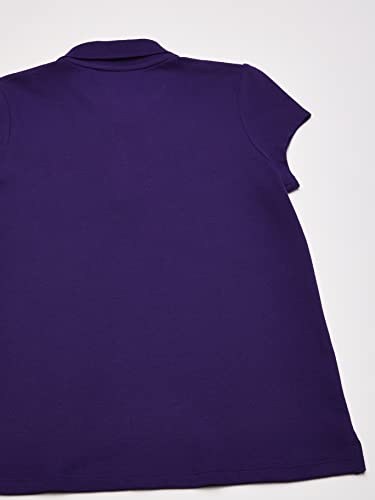 The Children's Place girls Uniform Pique Polo Shirt, Regal Violet, Small US4