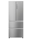 Haier French Door Kühl-Gefrierkombination 70 cm Breite I 402 L French Door Kühlschrank, freistehend I Doppeltür Kühlschrank mit Gefrierfach, No Frost I LED, Touch-Display I FD 70 SERIE 3 HFR3718ENMM