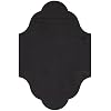 Kate and Laurel Rowla Modern Scalloped Wall Mirror; 20 x 30; Gold; Glam Decorative Mirror with Unique Shape