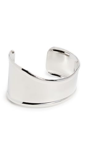 ADINA EDEN Women's Indented Curved Wide Bangle Bracelet