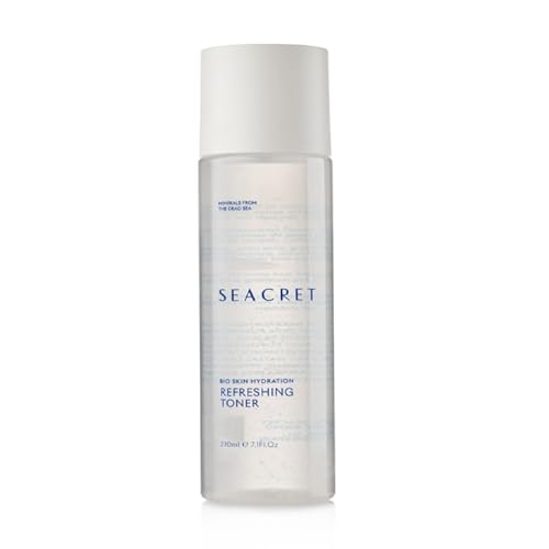 SEACRET Bio Skin Hydration Refreshing Minerals Facial Toner - Spa-Like Long-Lasting Hydration, Purify Skin Balance with Dead Sea Water and Minerals, All Skin Types, Citrus Scent, 7.1 fl oz