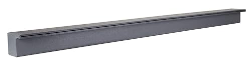 Tomaso 60" ABS Waterfall Cascading Sheer Descent Water Feature Spillway Pool Spa Wall Mount - Gray Plastic (60")