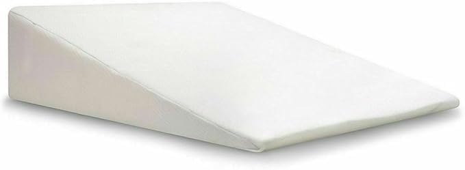 LavishFashionTown Anti Reflux Colic Cushion for Kids Foam Filled Pillow Wedge with Cool Touch Removable Washable Cover Anti-Congestion Pillow for Bed Boys & Girls (Foam, 60X33X7.5 CM)