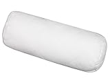 ZOLLNER Nackenrolle - 15x40 cm - für Allergiker geeignet - waschbar bis 95°C - mit Reißverschluss - Oeko Tex® Zertifiziert