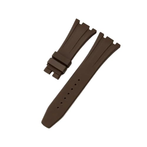 Bracelet de montre en silicone pour montre Seiko caoutchouc étanche bleu vert 28mm
