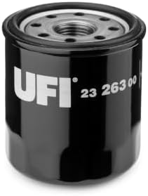 UFI Filters, Filtro de Aceite 23.263.00 | Filtro de Recambio, Apto para Coches, Apto para Modelos de Chevrolet, Citroen, Lexus, Nissan, Peugeot, Suzuki y Toyota