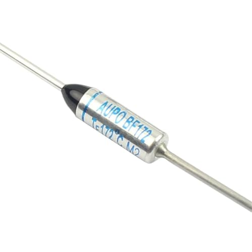 Fusible thermique BF172 172° 10A 250V pastille TF fil axial AUPO