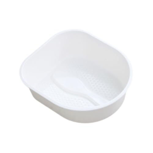 Ｚｉａｌｏｆｉ Vaschetta per Pediluvio, Vasca per Pediluvi, Vasca Massaggiante Multiuso, Pratica E Portatile, Vasca per Pediluvio, Vasca per Pediluvio, Vasca per Ped, Bianco