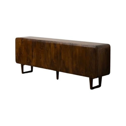 Aparador Marrón Negro Madera de Mango 234 x 44 x 86 cm - Marca: BigBuy Home - EAN: 8445146128577