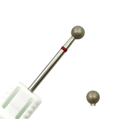 Foret à ongles à bille manucure maison fraise diamantée fine 5,0 mm
