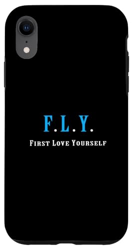 �u���[�J���[ First Love Yourself �u���[�O���t�B�b�N �X�}�z�P�[�X iPhone XR �p