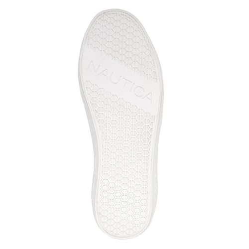 Image of Nautica Platform Sneakers for Womens Fashion Trendy Shoes White Casual Sneaker Thick Sole Everyday Walking Shoes