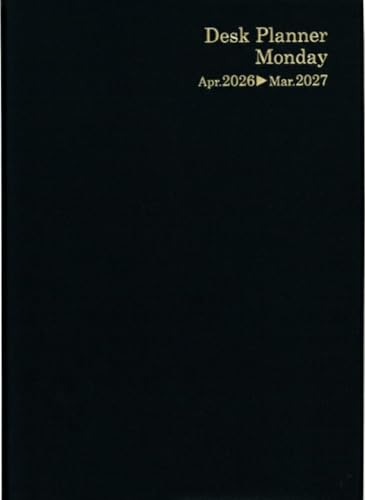 ������ �蒠 2026�N 4���n�܂� A5 �E�B�[�N���[ �f�X�N�v�����i�[ �}���f�[ �u���b�N No.4246