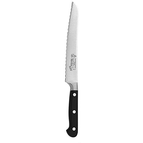 Messermeister Meridian Elite Reverse Scalloped Utility Knife, 6-Inch