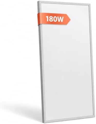 Hocosyme Infrarotheizung 180W Wandmontage Elektroheizer TÜV-geprüft | Infrarot Wandheizung für 2-6 m² – bis 120°C in 1-3 Min mit Überhitzungsschutz, 10 Jahre Garantie.