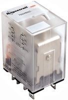 MAGNECRAFT 782XBXC-12D Power Relay, DPDT, 12VDC, 15A, Plug in