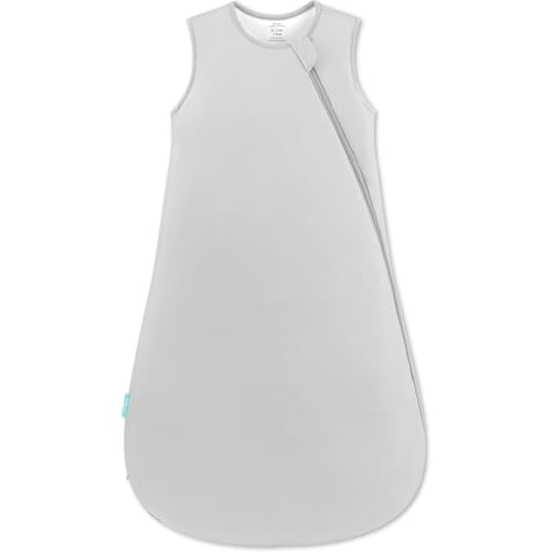 PurComfy Quilted Supersoft Sleep Sack, 2.5 TOG Premium Bamboo Viscose Warm Baby Sleeping Bag, Thick Babies Wearable Blanket Dolphin 0-3 Months