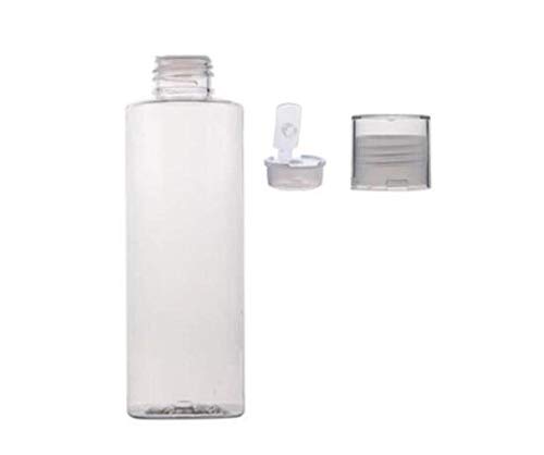 Miniatura 3 de Set de 4 unidades de 51fl oz5 oz vacía recargable botella de plástico transparente contenedor de viaje embalaje contenedor almacenamiento titular