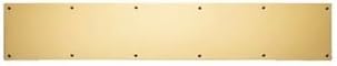 2000.150.0634 6X34 Kick Plate 150 Satin Nickel