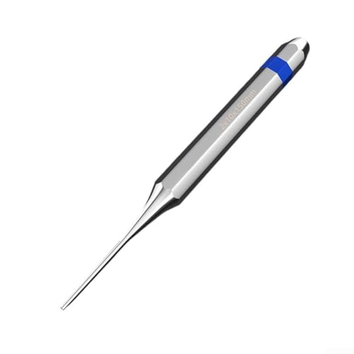 Image of QuivyLivy Heavy Duty Punch Tool, Alloy Steel Roll Pin Punch Set 2-8mm with Cone Punch for Watch Repair, Precision Pin Punch Remover and Machiner Workshop(2mm)