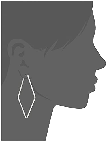 Image of Nine West Women's Hoop Earrings, Classic Fashion Jewelry Accessories for Everyday Wear, Lightweight Statement Earrings for Casual, Office, and Evening Looks