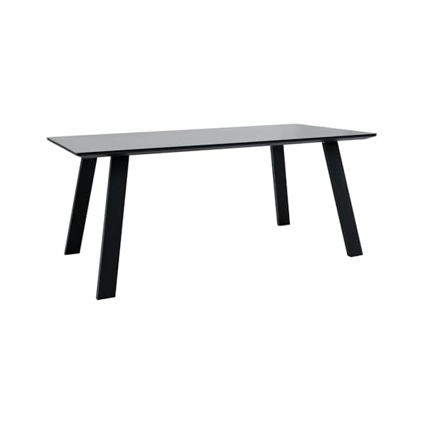OUTLIV. Gartentisch Burnie Aluminium Betonoptik Anthrazit