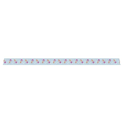 Tilibra - Mini Fita Adesiva Washi Tape 12mmX3m Candy - Blister com 5 + Dispenser - Tilibra
