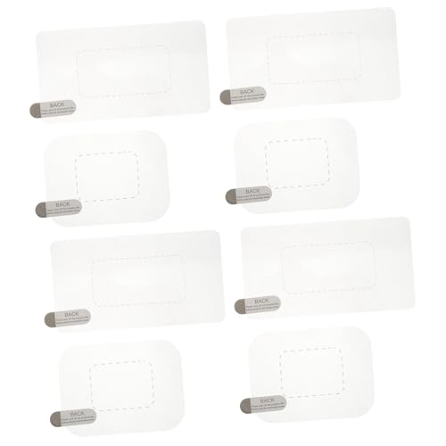 8-Pack Electrostatic Dashcam Windshield Films