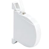 Enrollador de Persiana 14 mm x 5 m con Cinta y Carcasa, Montaje en Superficie Giratorio 180° para Ventana y Puerta