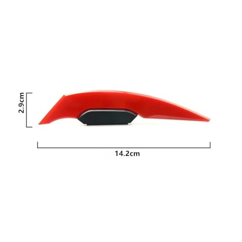 Autocollant de décoration d'aile dynamique ailettes spoiler de moto