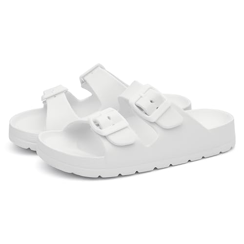 EasyStar Boys and Girls Adjustable Strap EVA Slipper Sandal