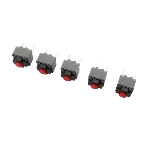Botón de silencio inalámbrico con cable 6 x 6 x 7,3 mm microinterruptor silent 10 uds 4