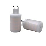 Cebula kukurydziana 2 Szt. G9 Ściemnialna Inteligentna Lampa WiFi 6W Żarówka LED 220~240V Obsługa Sterowania Głosowego,do lampy sufitowej