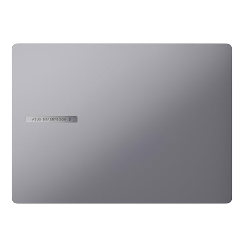 Image of ASUS ExpertBook PM3 14 inch Business Laptop, AMD Ryzen AI5 330 Processor, 16GB RAM, 512GB SSD, WiFi 7, Windows 11 Pro, Misty Grey, PM3406CKA-XS54