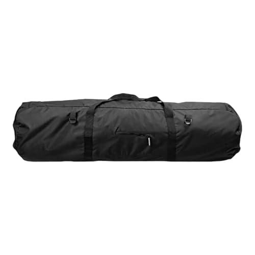 Sac de voyage extra large pliable noir imperméable contre la pluie et l'usure