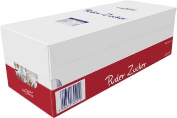Puderzucker 250 g Karton: 16 x 250g | Feiner Puderzucker ideal für Waffeln, zum Backen & für Desserts