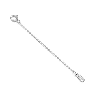 14K Real Gold 2″ 3″ Necklace Bracelet Extender Chain, Solid Gold Durable Strong Chain Extender Adjustable Extension Chain for Necklace