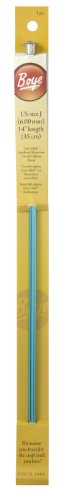 Boye 14-Inch Tunisian Afghan Crochet Hook, Size J