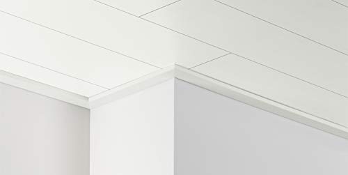 Preisvergleich Produktbild PARADOR Leisten DAL 3 Seidenmatt Weiss Dekor